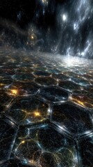 City Lights From Space At Night