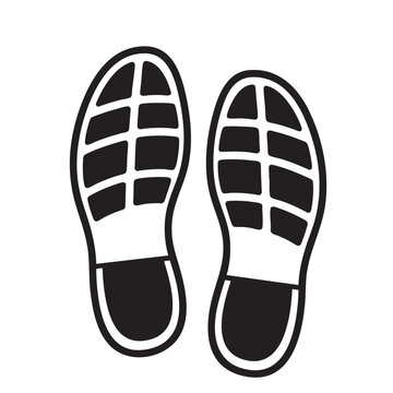 Pair of minimalist barefoot running shoe soles isolated on transparent