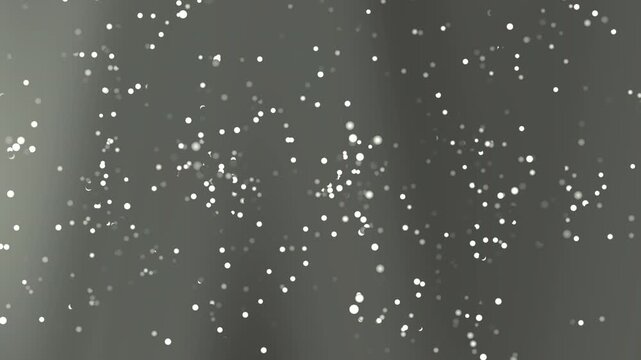 Many white dots on a gray background for abstract design projects, digital art, web backgrounds, and modern minimalist concepts.