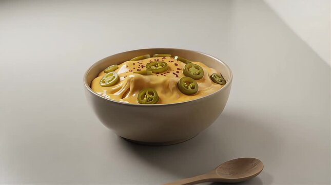 Mac and Cheese on Clean Background, Studio Food Video