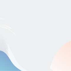 Abstract design with soft colors and flowing lines for modern backgrounds