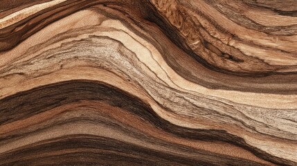 Fototapeta premium a close up view of a textured material that resembles a map or topographical view, with varying shades of brown suggesting depth and layers