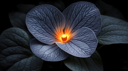 Glowing, ethereal flower (1)
