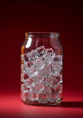 Symbolic dry container illustrating the total absence of convertible financial assets or market liquidity crisis situation, vacuum, void, gap