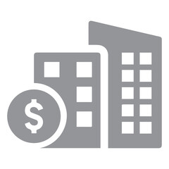 Shopping Mall Building Icon