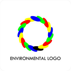 Minimalist Abstract Nature Symbol for Sustainable Business