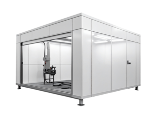 3 d printer isolated on transparent background modern technology concept