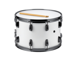 Isolated drum on transparent background musical instrument percussion