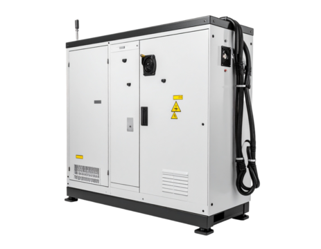 Isolated industrial equipment on transparent background for commercial applications - Powered by Adobe