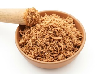 Lengkuas halus Galangal Paste Isolated on White