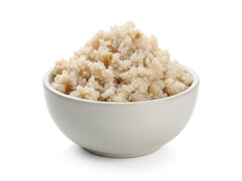 Kemiri halus Candlenut Paste Isolated on White