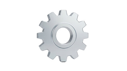 Silver Gear Wheel