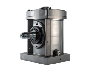 Mechanical component isolated on transparent background