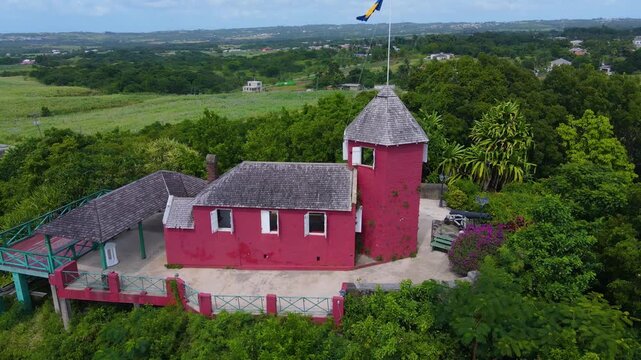 Gun Hill Signal Station is a military outpost in St. George Parish, Barbados. This is the largest signal station in Barbados. 
