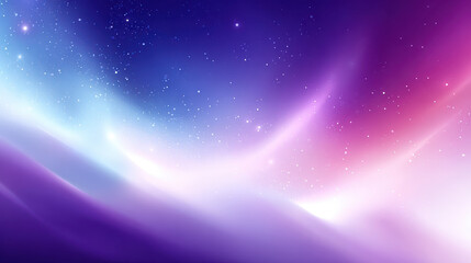 Ethereal space background cosmic light soft gradient star field purple nebula blue aurora