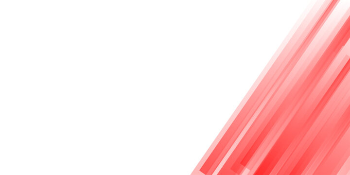 Abstract red lines background, modern red background banner design. Dark blue background for business. Vector illustration. White transparent material shapes in random geometric pattern. 