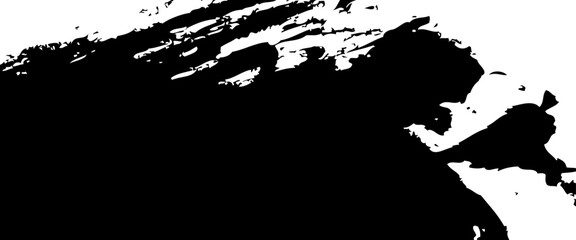 brush strokes texture rough black and white scratches for wallpaper. suit for dirt banner, cover, poster, flyer, background, ads, paint splatter, watercolor design. Vector illustration