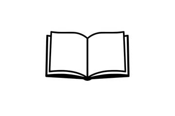 Simple Open Book Design