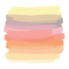 A pastel crayon illustration featuring a hand-drawn, chalky pastel vector set with oil pastel doodle elements in a variety of soft, colorful strokes on a white background.