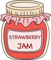 Valentine&rsquo;s Day Flat Design Clipart Set Cute Love Icons Hearts Sweets Desserts Element