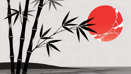 japanese bamboo background