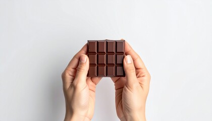 Giving Chocolate Representing Love and Kindness Concept