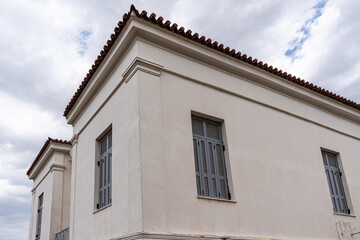 Obraz premium Beautiful architecture of Athens historical downtown