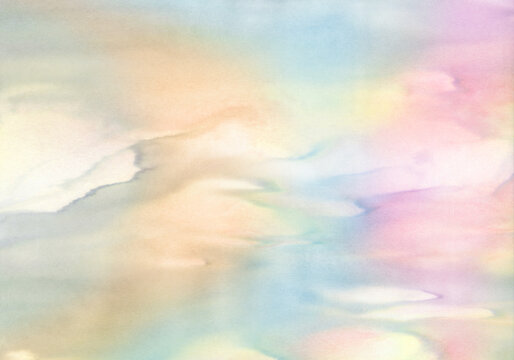 グラデーションの滲みがきれいな料紙・和紙