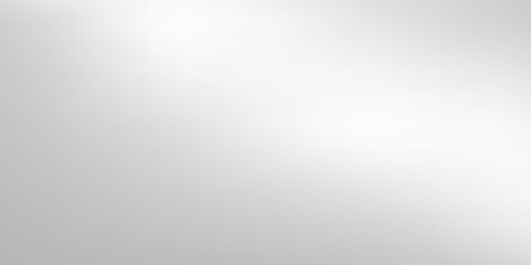 Silver foil background with metal mirror texture. Chrome gradient surface with light gloss simple abstract. vector mesh modern design