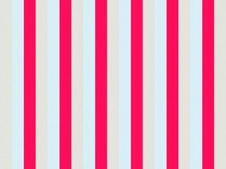 Obraz premium Pink, blue and beige vertical striped pattern.