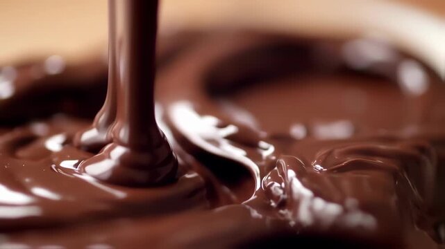 melted chocolate