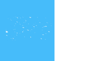 Add a touch of winter magic with gentle snowfall overlays on a blue or black background, perfect for holiday projects and seasonal designs