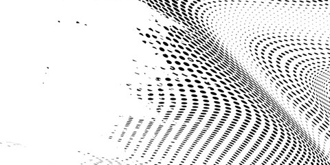 Grunge halftone gradient background. illustration abstract