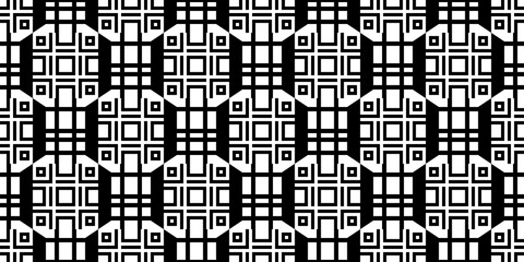 Seamless Transparent Art Deco Geometric Pattern Template