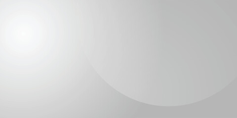 A minimalist abstract background featuring overlapping curves and circular shapes in various shades of gray, creating a smooth gradient and subtle depth