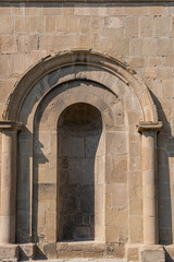 Medieval cathedral Stvetitskhoveli in ancient capital of Georgia