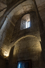 Medieval cathedral Stvetitskhoveli in ancient capital of Georgia