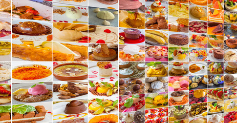 Assemblage de desserts 