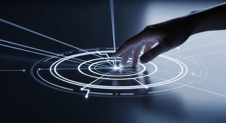 Digital interface interaction with human touch, data processing and virtual future networks