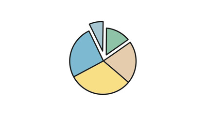 vector illustration of a pencil and eraser