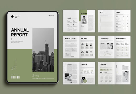 Annual Report Layout