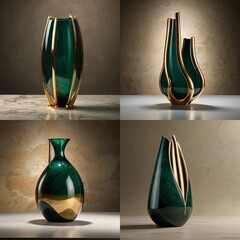 collection of vases