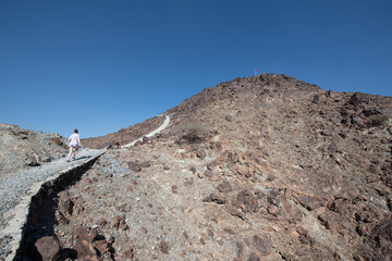 Showkha Dam in the Emirate of Ras Al Khaimah