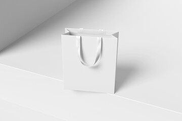 Blank Paper Bag Mockup