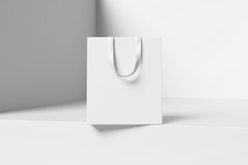 Blank Paper Bag Mockup