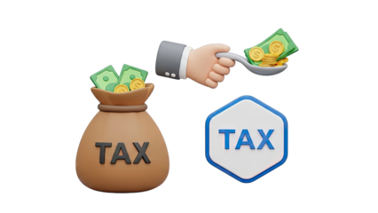 Tax Collection and Money Icons