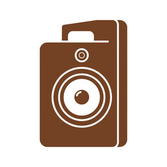 Brown Camera Icon