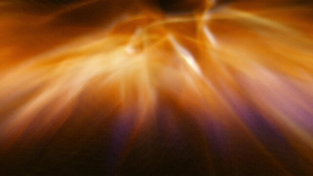 Abstract gaseous light forms shine - Loop