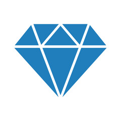 Blue Diamond Icon