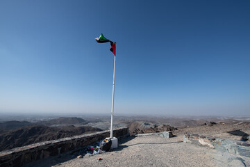 Showkha Dam in the Emirate of Ras Al Khaimah